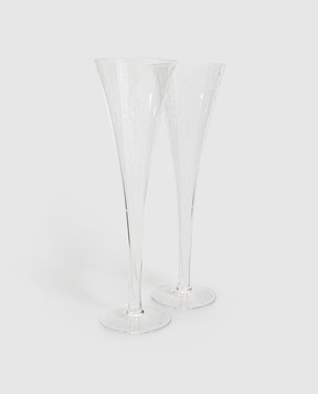 Artel Fireworks Crystal Sparkling Wine Glass Set G526FIW1XX