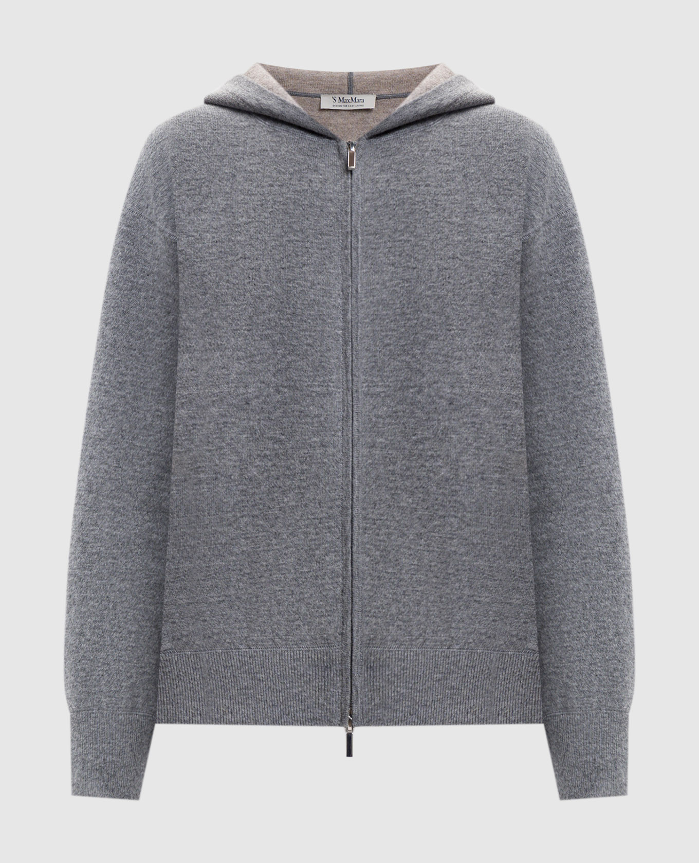 

SMMQUIETE grey wool and cashmere sports jacket Max Mara
