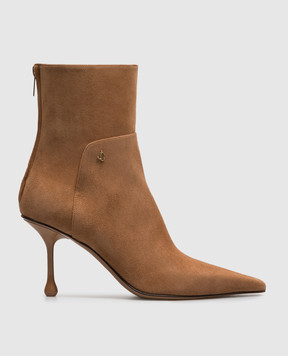 Jimmy Choo Brown suede ankle boots CYCAS CYCASAB80SUE