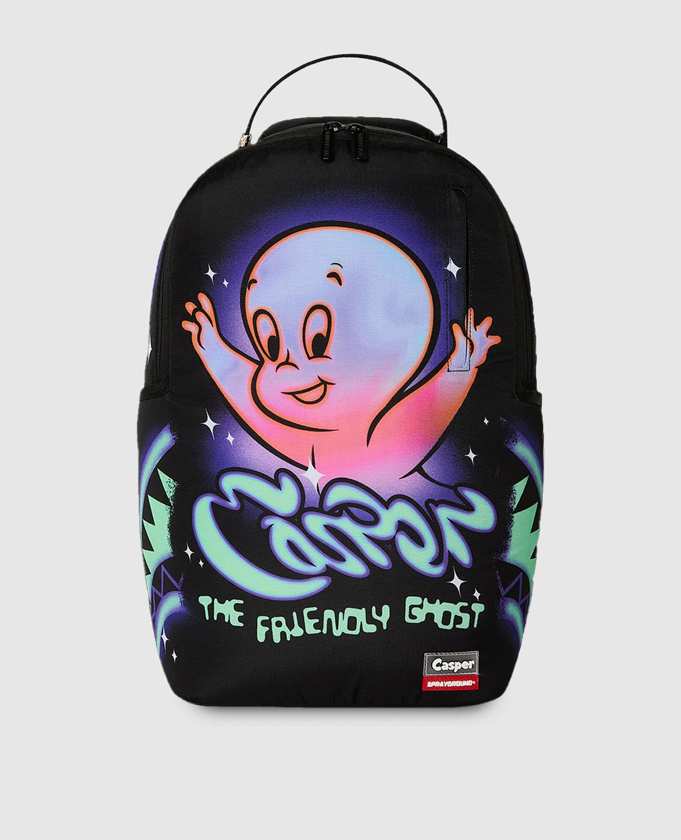 Casper Ghost Shark Children's Black Backpack Sprayground