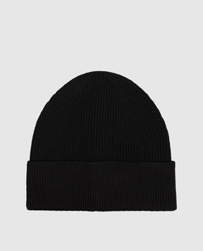 Balmain Black wool hat HH1XC050KK35