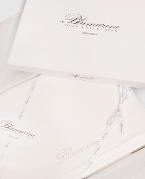 Blumarine Home White runner with crystals W0200250033
