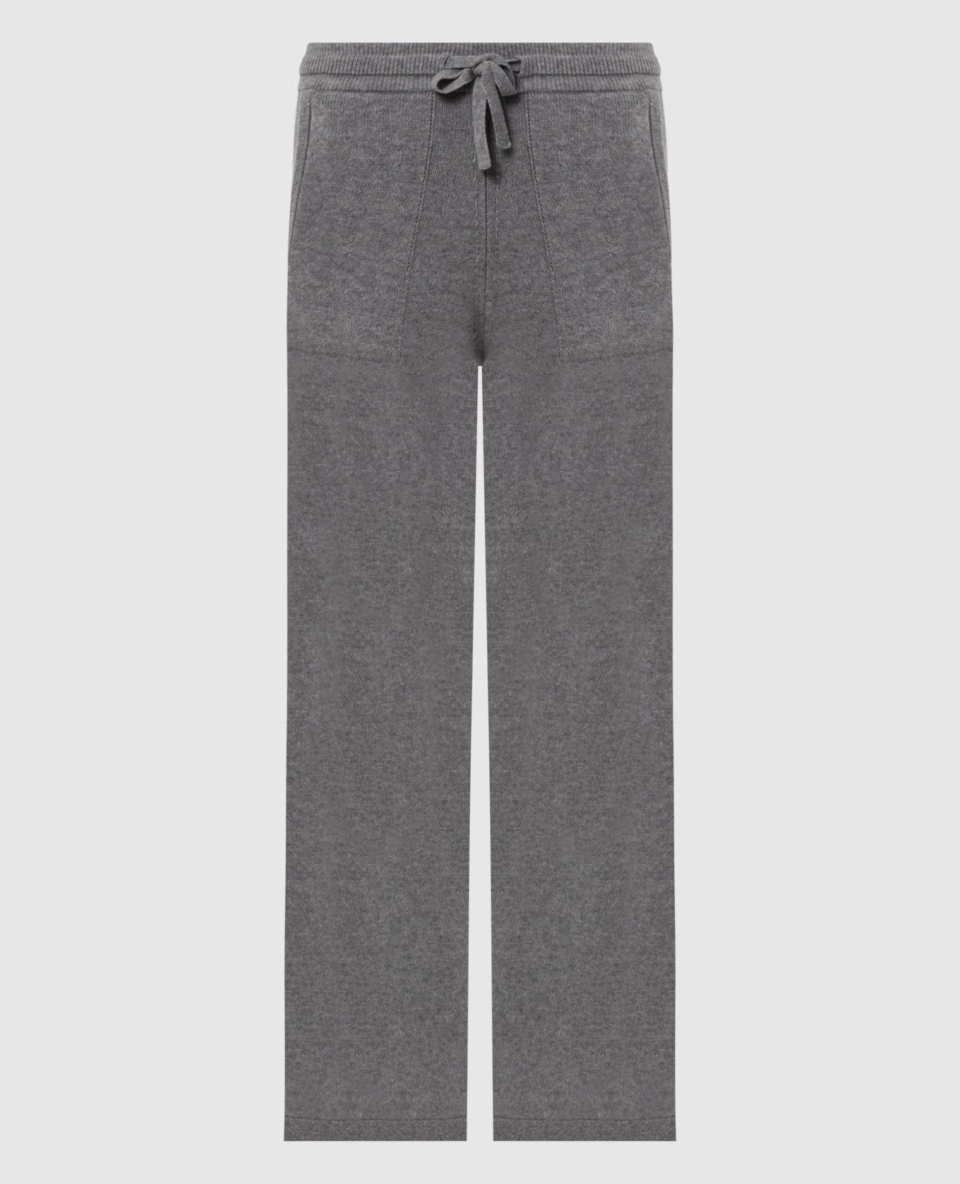 

PIETRA grey melange wool and cashmere trousers Max Mara