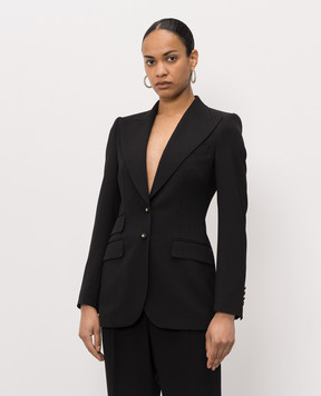 Dolce&Gabbana Black wool jacket F29Z8TGDDPS