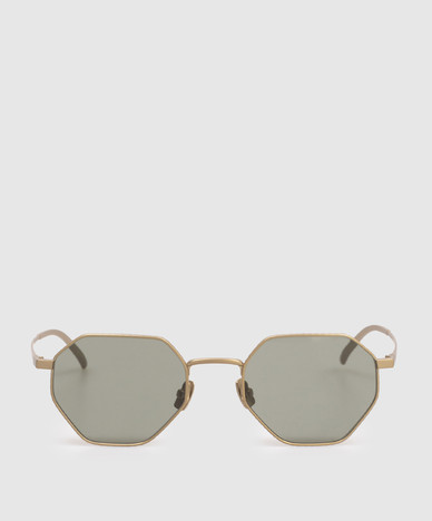 Gold Intrecciato Sunglasses