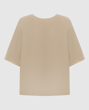 Max Mara Beige MXEGATTINI silk blouse MXEGATTINI