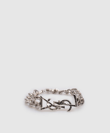 CASSANDRE silver chain bracelet