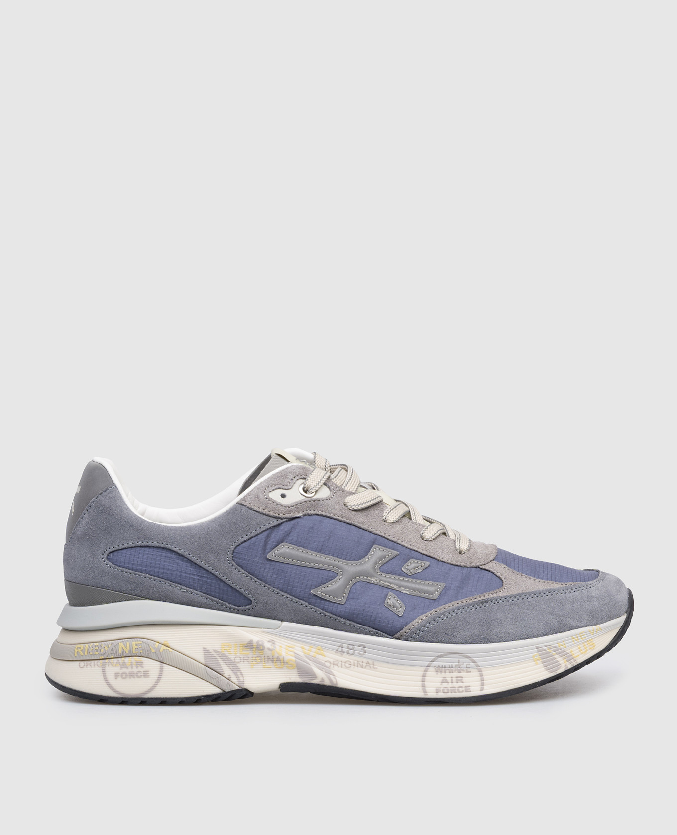 MOERUN logo combination sneakers