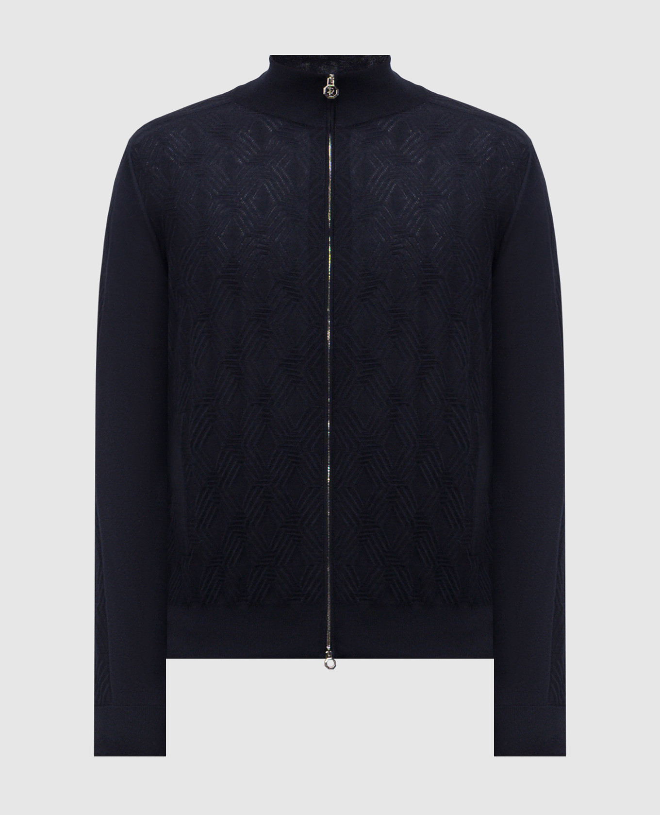 

Blue cashmere and silk cardigan Stefano Ricci