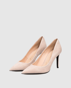 Babe Pay Pls Beige suede shoes 201801ZA