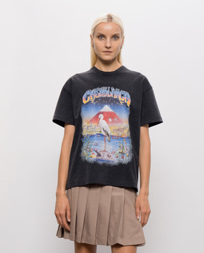 Casablanca Gray T-shirt Egypt As It Was WPF26JTS08201