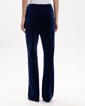 Tom Ford Blue velour pants PAJ180JEX154