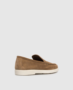 MooRER CEZANNE brown suede loafers CEZANNEP5