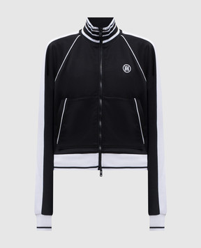 AMIRI Black sports jacket with embroidery AWOUJA1036