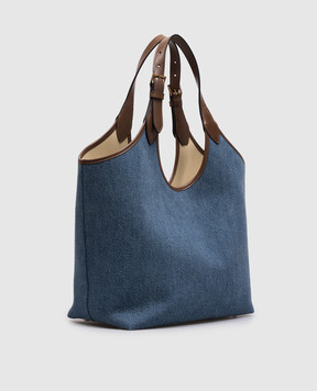 Versace Blue denim bag La Medusa 10222101A17151