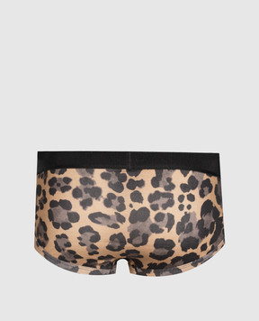 Tom Ford Brown leopard print briefs T4LC11110