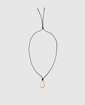 Jenny Bird Egret Rope Necklace JB1365HPGW