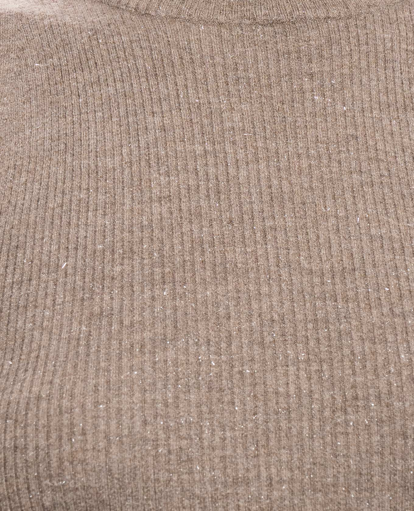 Beige cashmere top with lurex Brunello Cucinelli 5