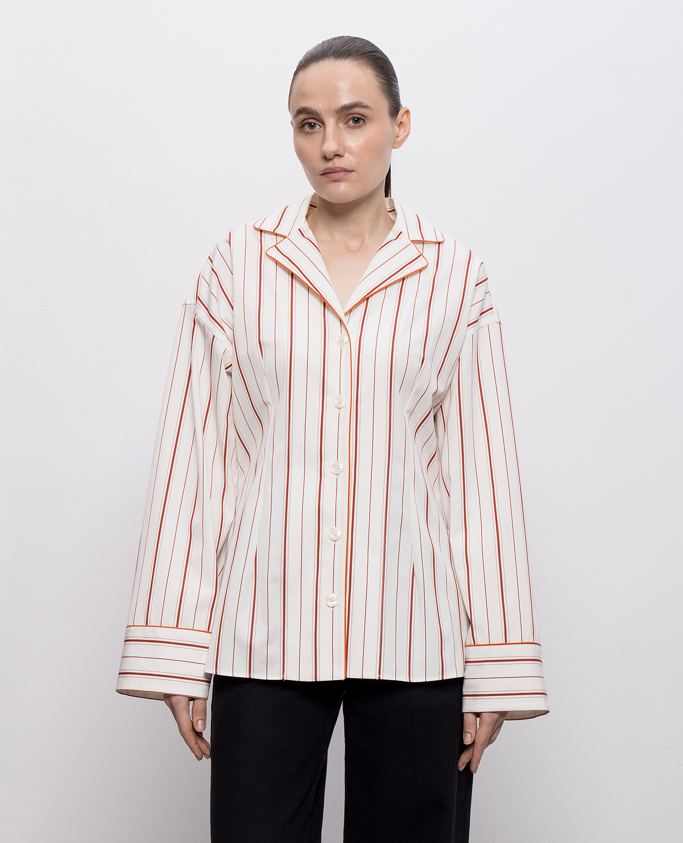 

Ivory striped shirt Dolce&Gabbana, Beige