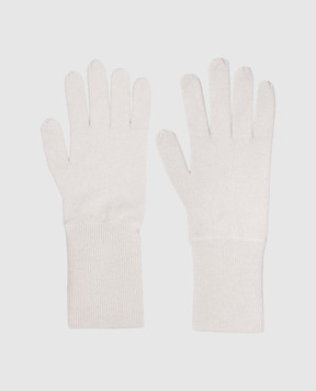 Allude Beige cashmere gloves 26592000