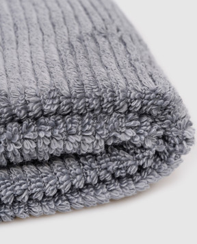 L'appartement Slim terry towel, gray SLIMRIBHANDTOWEL