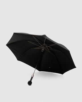 Pasotti Black Folding Umbrella Billiard Pool 8-Ball OMITUO64SSCTL508905ОЗ