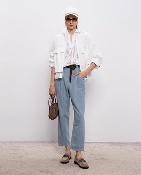 Brunello Cucinelli White jacket MQ986EJ706
