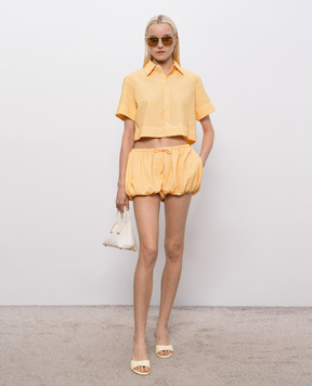 Simkhai Yellow checkered shirt 3262202SW