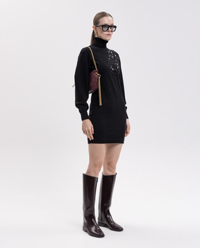 Twinset Black dress with crystals 262AP3140