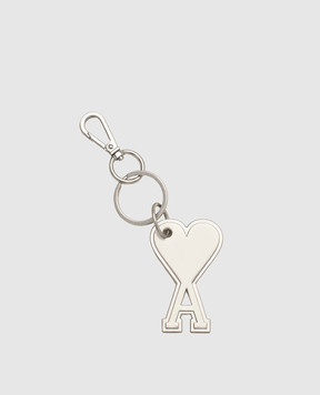 Ami Paris Ami De Coeur silver key chain UKR906369