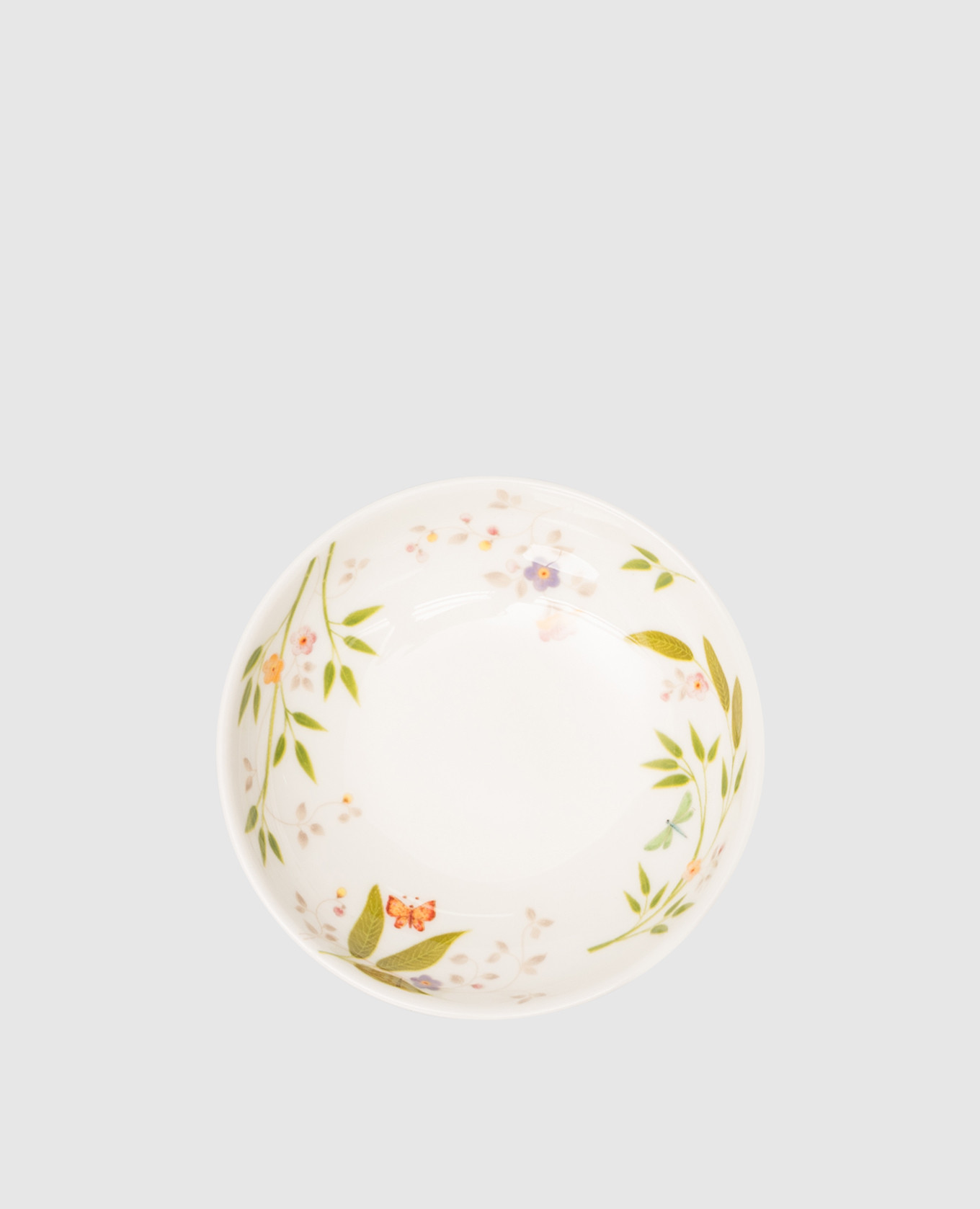 

White porcelain bowl for lemon Incanto di Primavera Geminiano Cozzi 1765