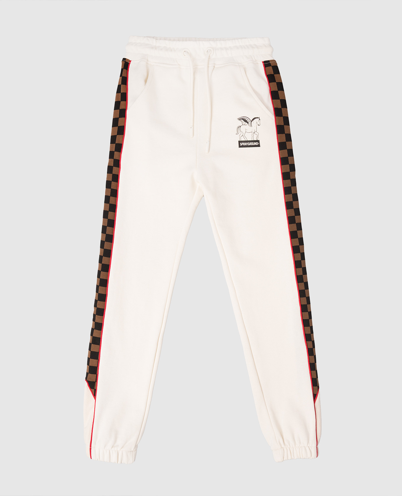 

Children's beige joggers with logo Sprayground