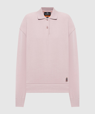 Paars sweatshirt met polokraag van Saranda