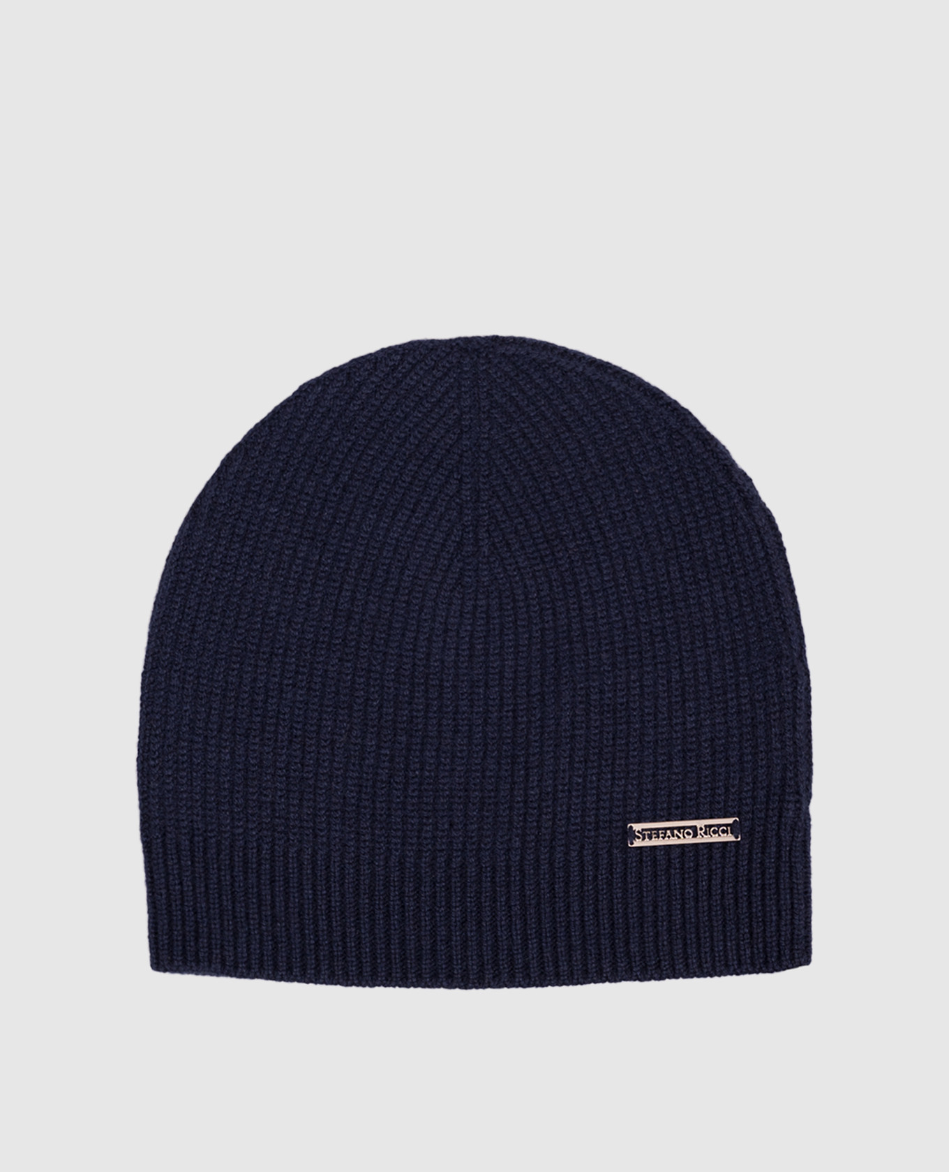 Blue cashmere hat
