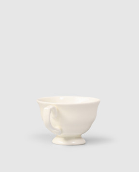 Geminiano Cozzi 1765 Burano white porcelain tea cup SKBBU071000