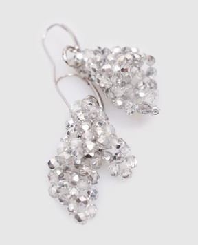Peserico Silver earrings in the shape of petals A35510C0CC783