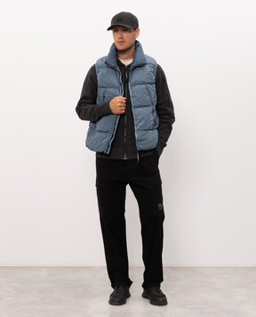 C.P. Company Blue down vest MVE010A005904G
