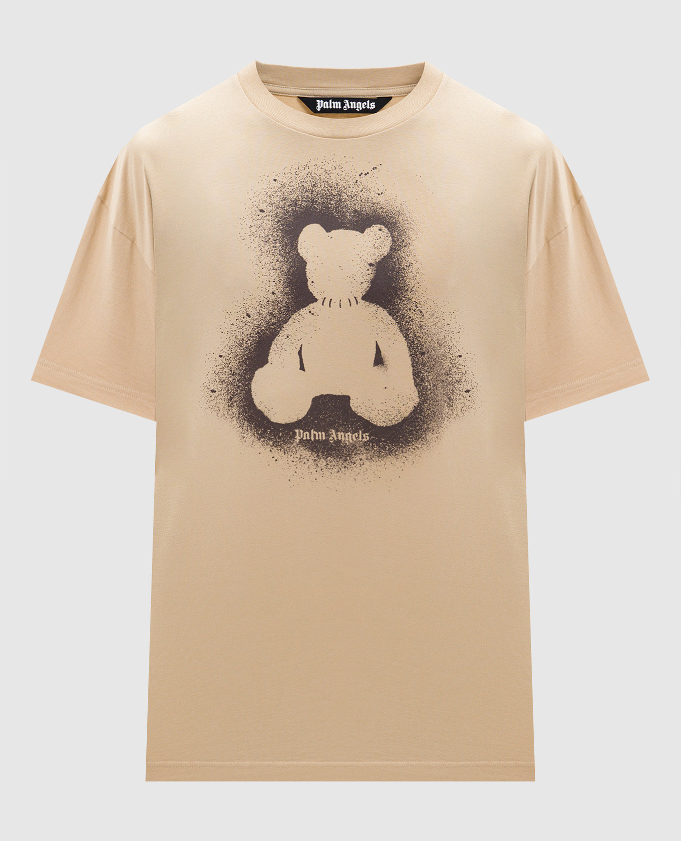 Beige Spray Bear T-shirt