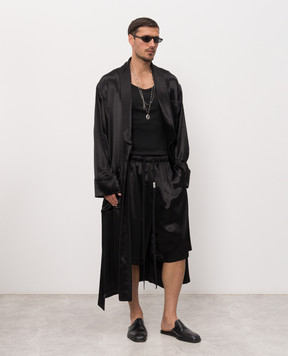 Ann Demeulemeester Raul black Bermuda shorts B0013939FA734