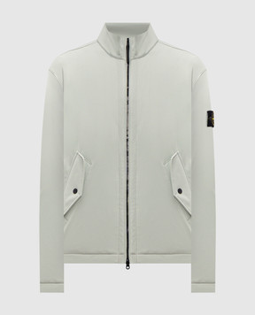 Stone Island Green jacket with logo patch L1S154100022S0A22