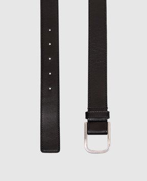 Saint Laurent Black leather belt A005ABAAEJE