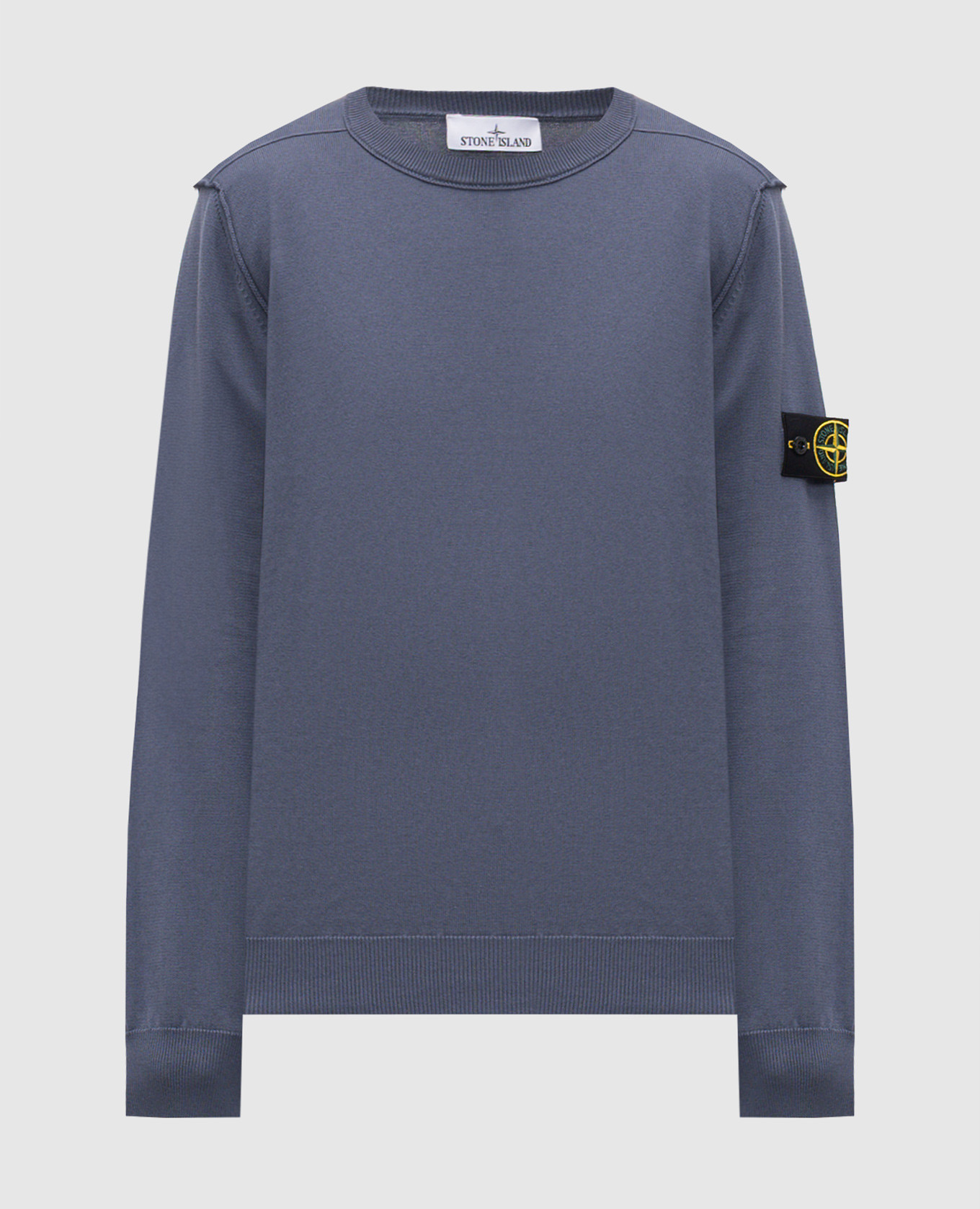 

Blue jumper with patch Stone Island