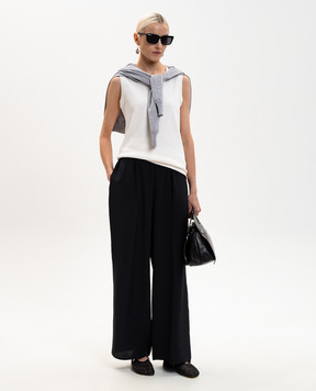 Sofie D`Hoore White ribbed T-shirt TANKJRIB
