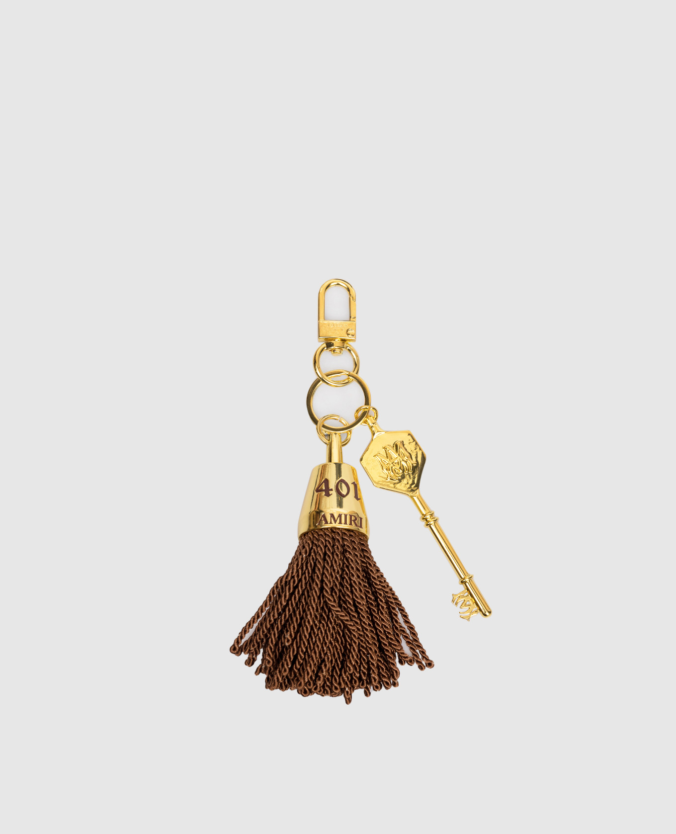 

Golden Key Charm keychain AMIRI