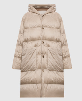 Max Mara Beige down jacket VELIERO MTCVELIERO