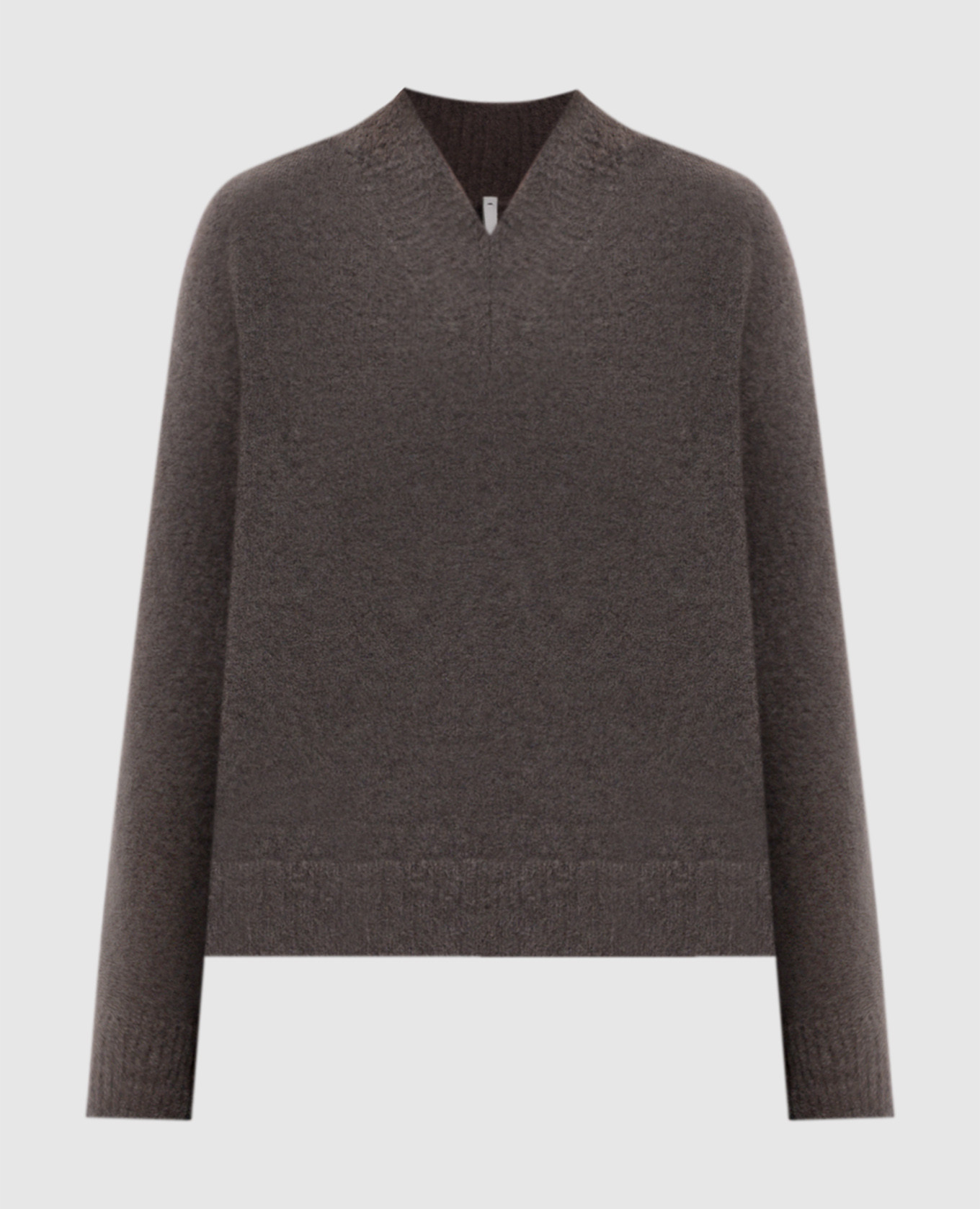 Green wool sweater