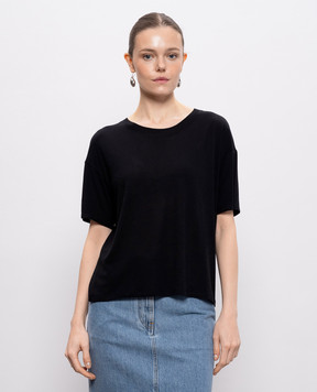 Loulou de Saison Black EZRA T-shirt EZRALDS