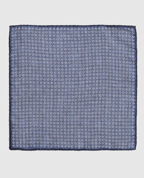 Brunello Cucinelli Reversible patterned silk pachet scarf MX8690091