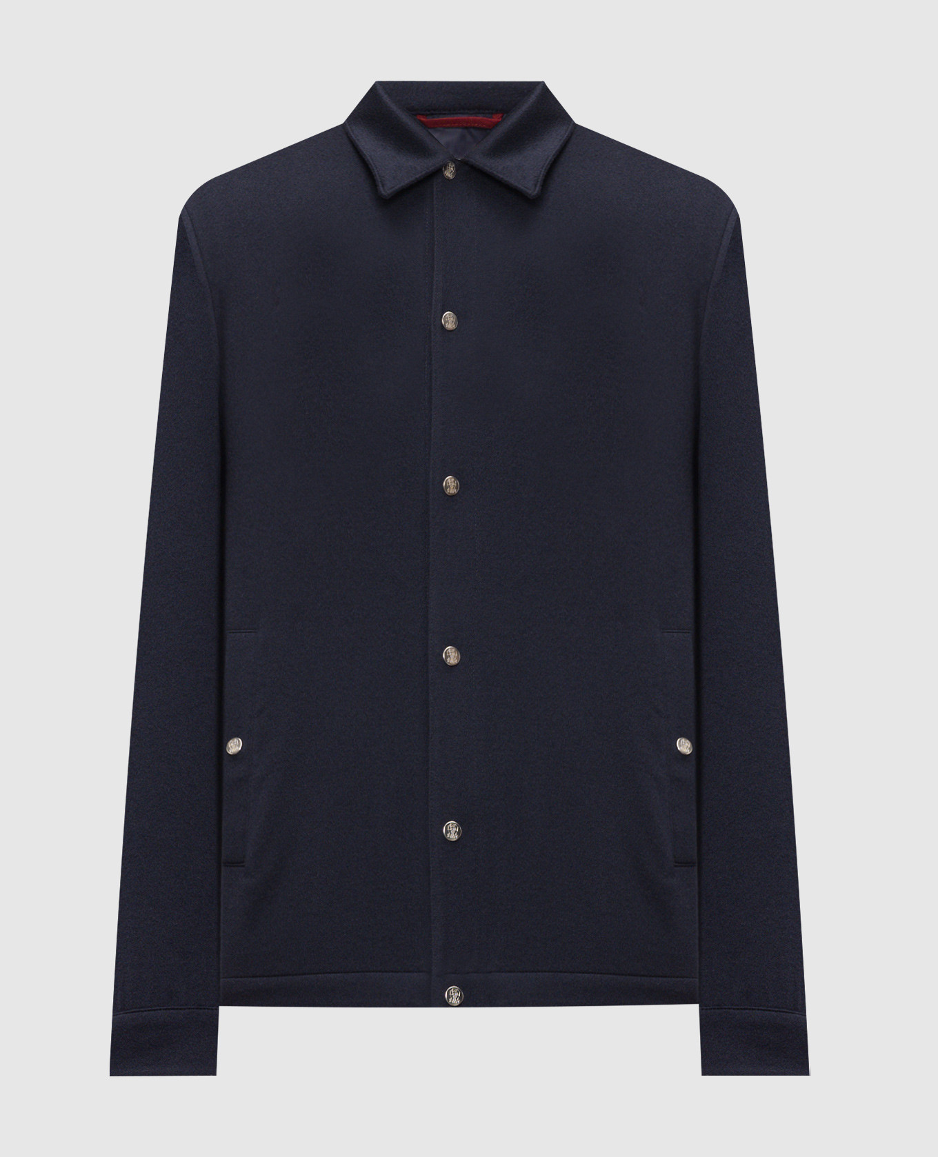 Blue cashmere jacket
