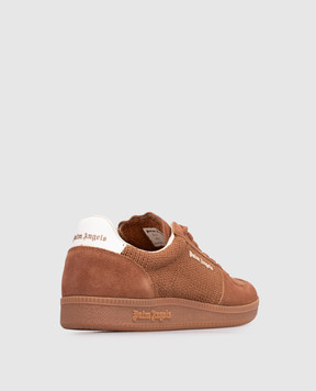 Palm Angels Brown combination sneakers Century PMIA109S26LEA002